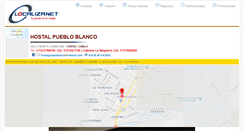 Desktop Screenshot of hostalpuebloblanco.localizanet.com