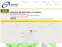 Tablet Screenshot of mazamitlalacanada.localizanet.com